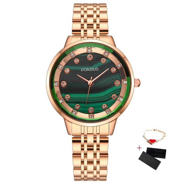 wristwatches fashion watch women gold green women's wristwatch quartz ladies diamond stainless steel waterproof female watches, Slivery;brown
wristwatches fashion watch women gold green women's wristwatch quartz ladies diamond stainless steel waterproof female watches, Slivery;brown