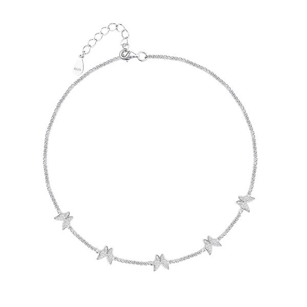 butterfly necklace female niche design feels new tide temperament clavicle chain necklace neck ornaments, Silver
butterfly necklace female niche design feels new tide temperament clavicle chain necklace neck ornaments, Silver