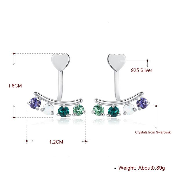 lekani adopts austrian element crystal 925 sterling silver earrings to show face and thin simple sve336, Golden
lekani adopts austrian element crystal 925 sterling silver earrings to show face and thin simple sve336, Golden
