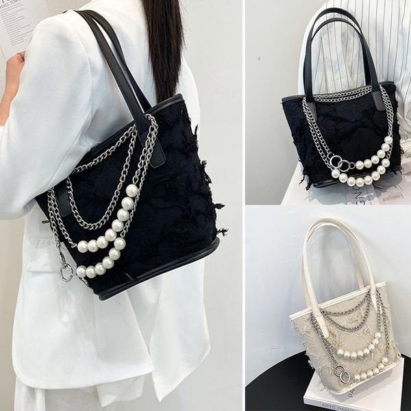 evening bags female's handbags pearl chain retro large capacity canvas for girls women bolsa feminina sac de luxe femme
evening bags female's handbags pearl chain retro large capacity canvas for girls women bolsa feminina sac de luxe femme