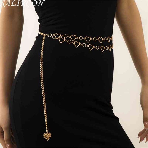 vintage punk layered adjustable waist for women fashion geometric heart belly belt chain female body jewelry korean, Silver
vintage punk layered adjustable waist for women fashion geometric heart belly belt chain female body jewelry korean, Silver