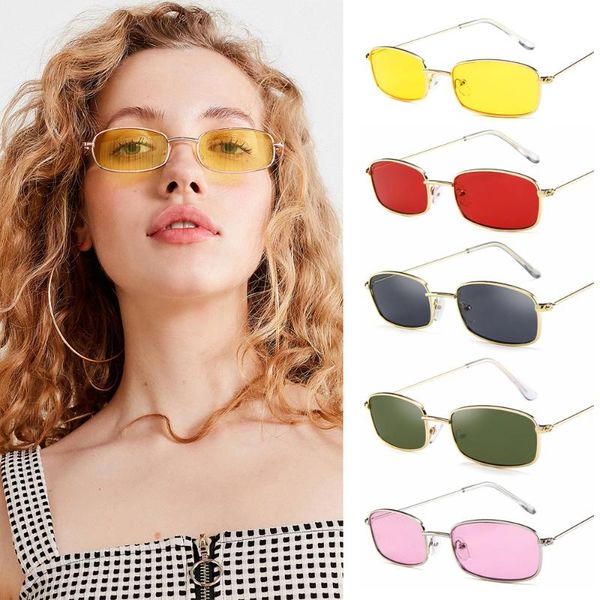 metal frame rectangle sunglasses fashion small retro shades uv400 sun glasses eyewear for men women goggles, White;black
metal frame rectangle sunglasses fashion small retro shades uv400 sun glasses eyewear for men women goggles, White;black