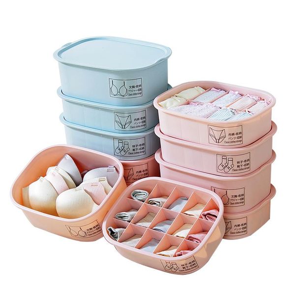 storage drawers 10 grids/15 grids label underwear box organizer bra socks pp plastic for 
storage drawers 10 grids/15 grids label underwear box organizer bra socks pp plastic for