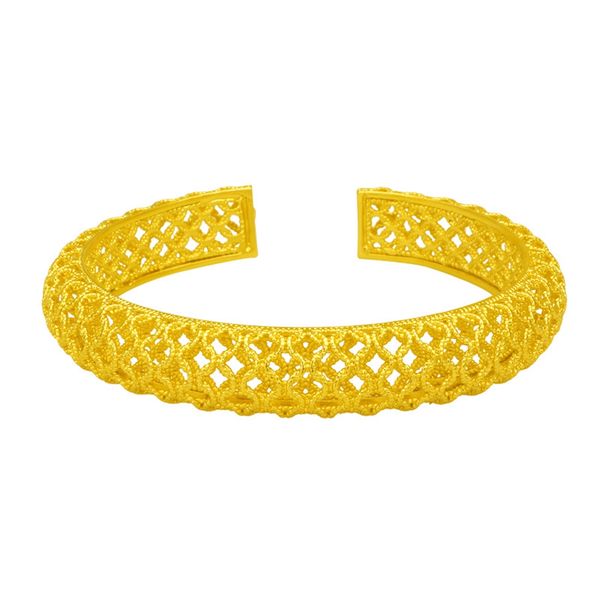 hollow cuff bangle women bracelet 18k yellow gold filled classic birthday valentine gift, Black
hollow cuff bangle women bracelet 18k yellow gold filled classic birthday valentine gift, Black