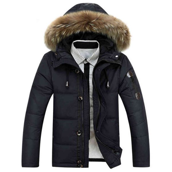 winter duck down jacket men luxury parka with fur hat hooded oversized puffer cargo coat male outdoor brand clothing 2021 y1103, Black
winter duck down jacket men luxury parka with fur hat hooded oversized puffer cargo coat male outdoor brand clothing 2021 y1103, Black