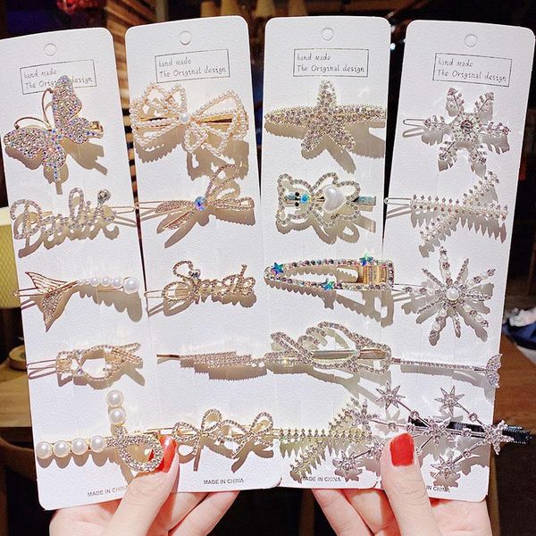 hair accessories 5pcs/set women luxury elegant full crystal geometric hairpins sweet headband clips barrettes fashion
hair accessories 5pcs/set women luxury elegant full crystal geometric hairpins sweet headband clips barrettes fashion
