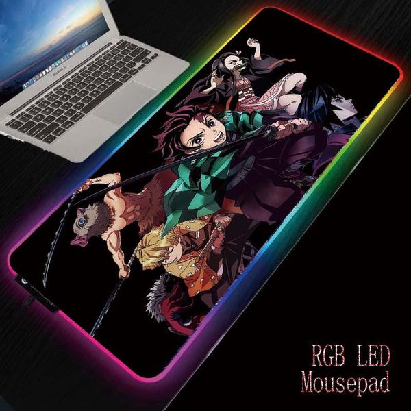 mouse pads & wrist rests mrg anime kimetsu no yaiba rgb mousepad soft surface waterproof colorful led lighting gaming pad for computer lapto
mouse pads & wrist rests mrg anime kimetsu no yaiba rgb mousepad soft surface waterproof colorful led lighting gaming pad for computer lapto