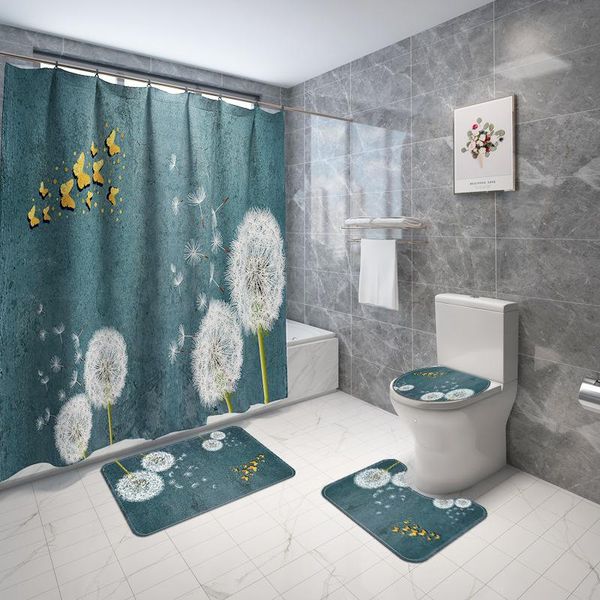 bath mats dandelion print beth mat and shower curtain set non-slip waterproof bathroom floor rug toilet seat cover
bath mats dandelion print beth mat and shower curtain set non-slip waterproof bathroom floor rug toilet seat cover