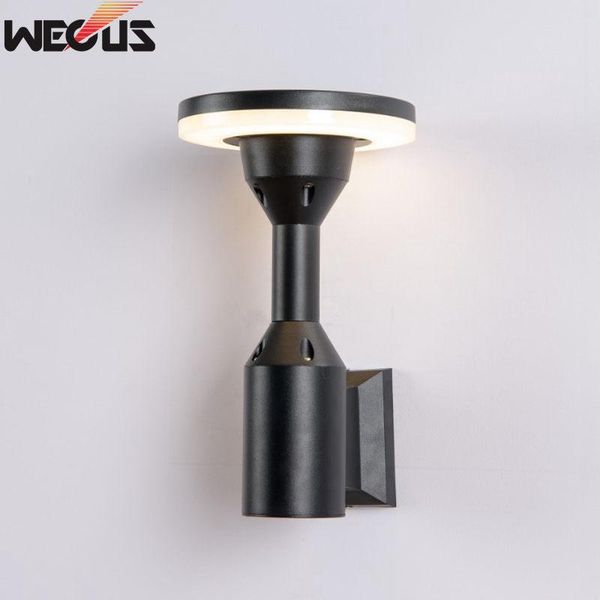 outdoor wall lamps patented mold design, die-cast aluminum, modern waterproof (real ip55) led light round lamp ac 85-265v 12w
outdoor wall lamps patented mold design, die-cast aluminum, modern waterproof (real ip55) led light round lamp ac 85-265v 12w