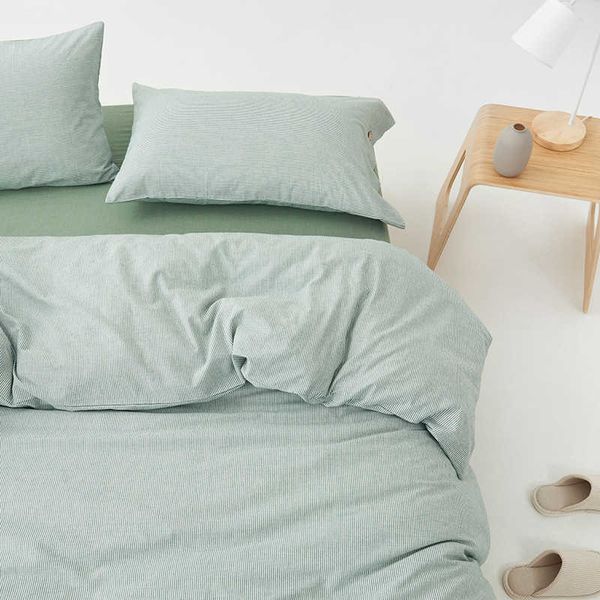 japanese button washed cotton four piece set summer naked sleeping simple home stay all cotton quilt cover bed sheet bedding
japanese button washed cotton four piece set summer naked sleeping simple home stay all cotton quilt cover bed sheet bedding