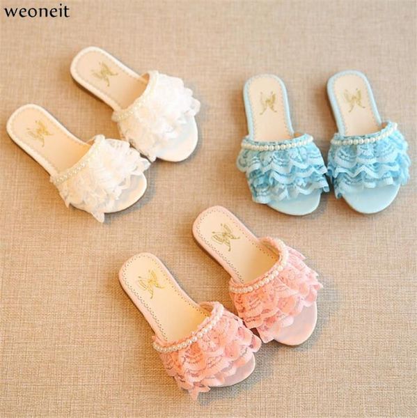 slipper weoneit girl princess cute pearls lace slippers summer cn 26-36 antiskid soft sole home kids girls outdoor shoes beach, Black;grey
slipper weoneit girl princess cute pearls lace slippers summer cn 26-36 antiskid soft sole home kids girls outdoor shoes beach, Black;grey