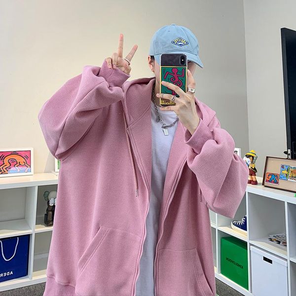 men's hoodies & sweatshirts autumn multicolor zipper men's fashion casual hooded sweatshirt men streetwear loose cardigan hoodie me, Black
men's hoodies & sweatshirts autumn multicolor zipper men's fashion casual hooded sweatshirt men streetwear loose cardigan hoodie me, Black