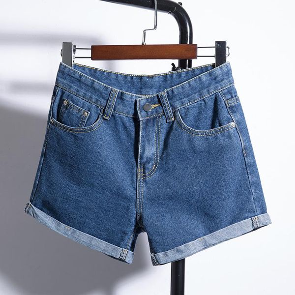 women's jeans 2021 summer korean -style women 's clothing rolled high-waisted shorts pants straight ligh, Blue
women's jeans 2021 summer korean -style women 's clothing rolled high-waisted shorts pants straight ligh, Blue
