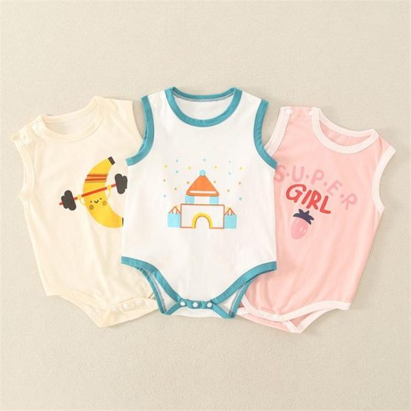 rompers sleeveless born baby romper for girls boys triangle one-piece bodysuit summer children's kids cotton vest clothing, Blue
rompers sleeveless born baby romper for girls boys triangle one-piece bodysuit summer children's kids cotton vest clothing, Blue