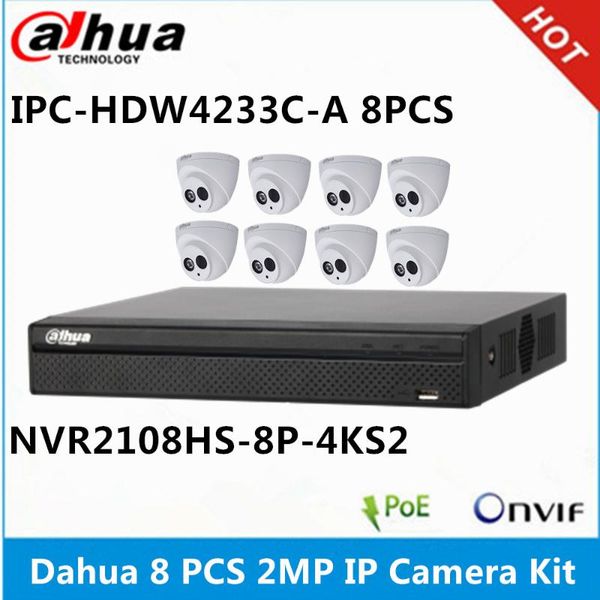 dahua 8 pcs ipc-hdw4233c-a built-in mic 2mp ip camera & nvr2108hs-8p-4ks2 8ch with 8poe ports kit support p2p cctv systems
dahua 8 pcs ipc-hdw4233c-a built-in mic 2mp ip camera & nvr2108hs-8p-4ks2 8ch with 8poe ports kit support p2p cctv systems