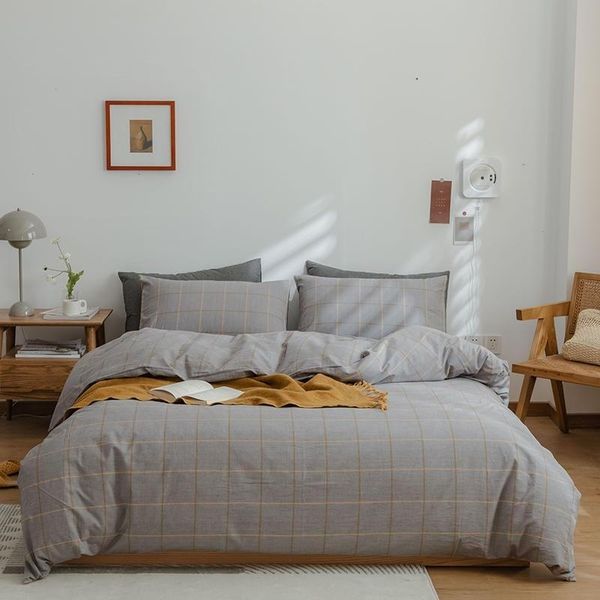 bedding sets 100%cotton 4/6/7pcs gray geometric soft breathable simple set comforter cover with zipper ties bed sheet pillowshams
bedding sets 100%cotton 4/6/7pcs gray geometric soft breathable simple set comforter cover with zipper ties bed sheet pillowshams
