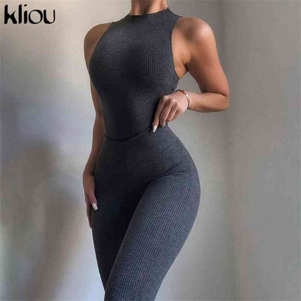 kliou ribbed solid casual matching sets women sleeveless bodysuits and leggings two piece outfits workout skinny slim set 210727, White
kliou ribbed solid casual matching sets women sleeveless bodysuits and leggings two piece outfits workout skinny slim set 210727, White