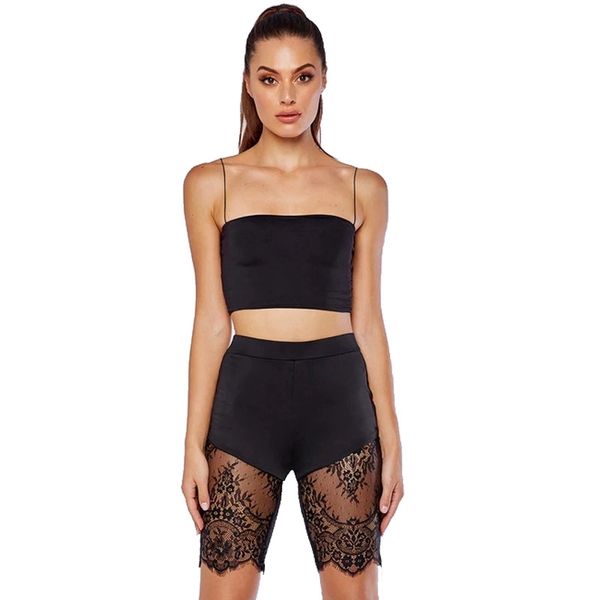 black two piece short set for women summer set club outfits crop biker shorts festival 2 piece matching sets tracksuit, Black;white
black two piece short set for women summer set club outfits crop biker shorts festival 2 piece matching sets tracksuit, Black;white