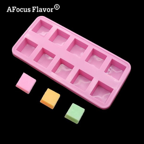 Pc 10 Holes Square Handmade Soap Silicone Mold Decorative Kitchen Making A Cake Baked Chocolate Fudge Forming Stencil Baking Moulds
Pc 10 Holes Square Handmade Soap Silicone Mold Decorative Kitchen Making A Cake Baked Chocolate Fudge Forming Stencil Baking Moulds