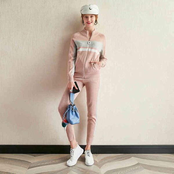 pant female training set casual autumn cardigan mesh sportwear long sleeve 2 piece pants define knitting outfits suits 6oni, White
pant female training set casual autumn cardigan mesh sportwear long sleeve 2 piece pants define knitting outfits suits 6oni, White
