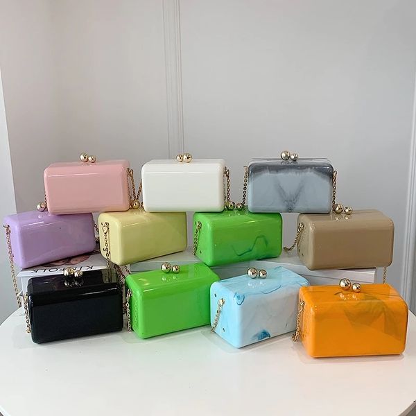 women's acrylic clutch purses and handbag candy color wedding party evening bag luxury small chain shoulder bag sac a main
women's acrylic clutch purses and handbag candy color wedding party evening bag luxury small chain shoulder bag sac a main
