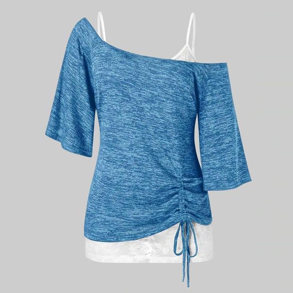 women's blouses & shirts women strapless drawstring 2021 summer ladies plus size half sleeve solid blouse pullover shirt#g30, White
women's blouses & shirts women strapless drawstring 2021 summer ladies plus size half sleeve solid blouse pullover shirt#g30, White