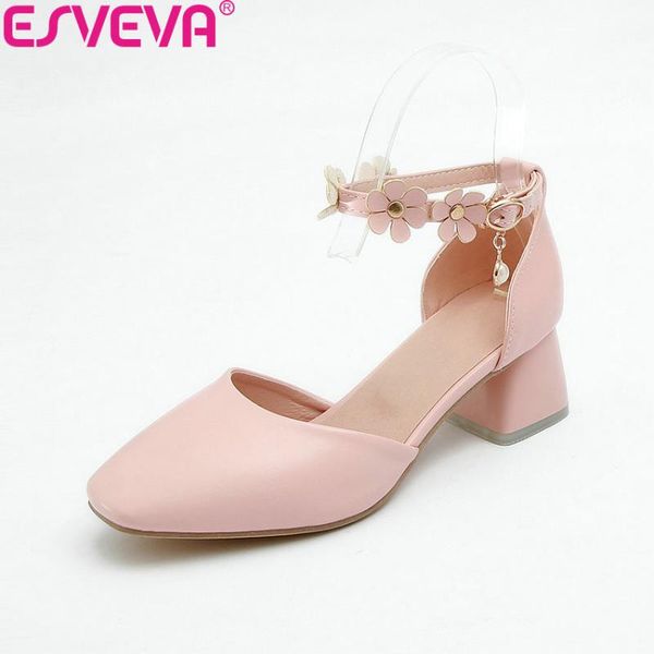 women pumps flower sweet style pu shoes square toe high heels two-piece spring size 34-43 dress, Black
women pumps flower sweet style pu shoes square toe high heels two-piece spring size 34-43 dress, Black