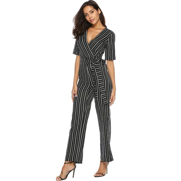 women's jumpsuits & rompers muxu deep v lead striped jumpsuit macacao feminino womens body mujer streetwear monos largos pantalon largo, Black;white
women's jumpsuits & rompers muxu deep v lead striped jumpsuit macacao feminino womens body mujer streetwear monos largos pantalon largo, Black;white