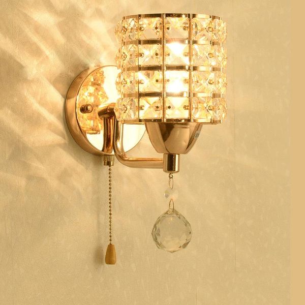 simple modern led wall lamp crystal bedside el stairs aisle lights living room tv background lamps wj10
simple modern led wall lamp crystal bedside el stairs aisle lights living room tv background lamps wj10