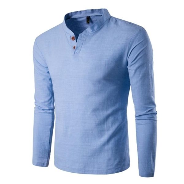 men's t-shirts button t men slim fit long sleeve s solid t-shirt linen tee shirt casual blouse 9nsv, White;black
men's t-shirts button t men slim fit long sleeve s solid t-shirt linen tee shirt casual blouse 9nsv, White;black