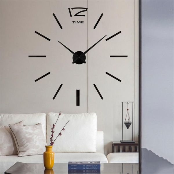 wall clocks large size creative clock acrylic 3d sticker nordic diy living room home decoration
wall clocks large size creative clock acrylic 3d sticker nordic diy living room home decoration