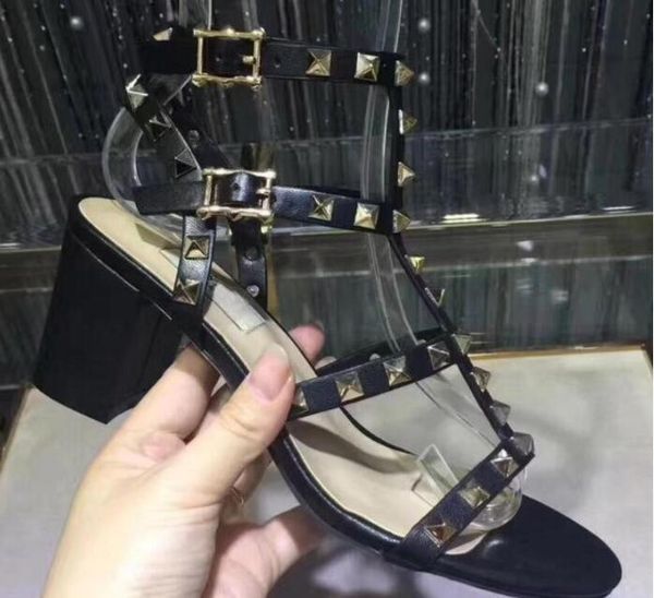 sandals designer women high heels sandal party fashion rivets girls dance coarse heel wedding shoes double straps sandals 35-42, Black
sandals designer women high heels sandal party fashion rivets girls dance coarse heel wedding shoes double straps sandals 35-42, Black