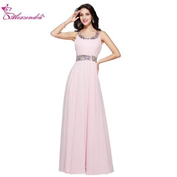 party dresses alexzendra a line light pink long chiffon prom plus size simple beaded scoop neck gowns dress, White;black
party dresses alexzendra a line light pink long chiffon prom plus size simple beaded scoop neck gowns dress, White;black