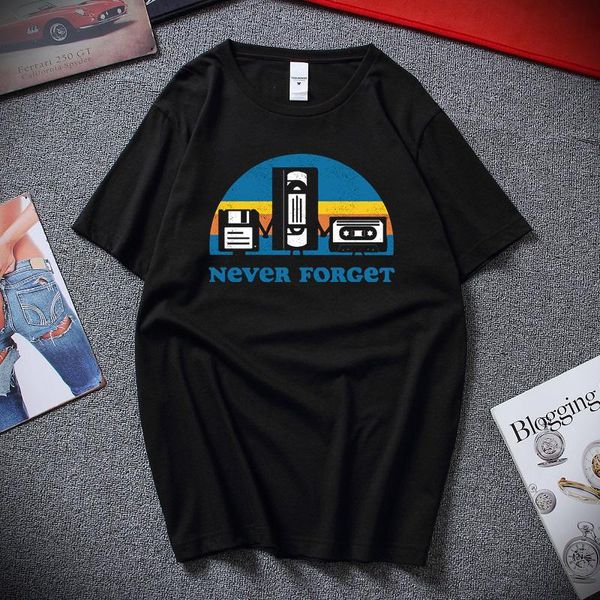 men's t-shirts novelty and funny casual cotton letter printed t-shirt never forget the satire graphic music homme streetwear, White;black
men's t-shirts novelty and funny casual cotton letter printed t-shirt never forget the satire graphic music homme streetwear, White;black