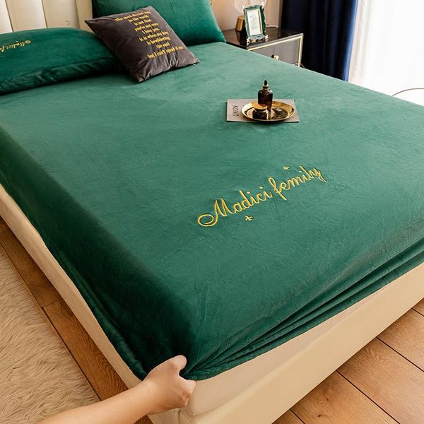 sheets & sets elastic fitted sheet home bed linen and case 1/3 pcs bedding set winter mattress cover double queen king luxury bedspread
sheets & sets elastic fitted sheet home bed linen and case 1/3 pcs bedding set winter mattress cover double queen king luxury bedspread