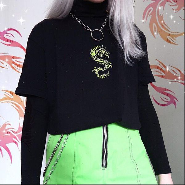 women streetwear womens t shirt ulzzang harajuku vintage chinese dragon print summer chic ins loose casual punk goth, White
women streetwear womens t shirt ulzzang harajuku vintage chinese dragon print summer chic ins loose casual punk goth, White