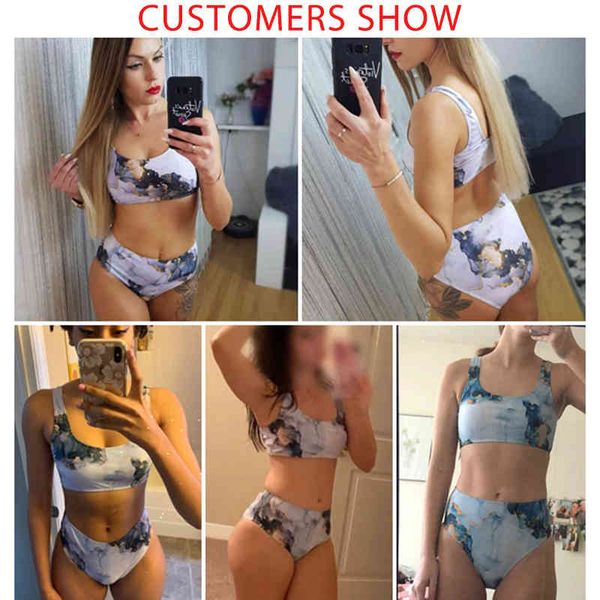 bandeau push up bikinis 2021 mujer marble print women swimsuit high waist swimwear sport bathing suit beach wear, White;black
bandeau push up bikinis 2021 mujer marble print women swimsuit high waist swimwear sport bathing suit beach wear, White;black