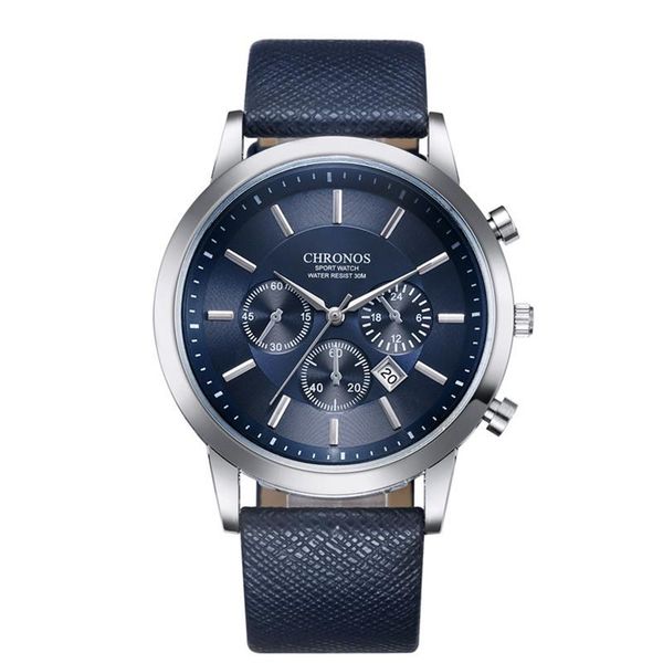 wristwatches men's quartz wrist watch leather strap waterproof calendar classic men military watches sport time male clock relogio masc, Slivery;brown
wristwatches men's quartz wrist watch leather strap waterproof calendar classic men military watches sport time male clock relogio masc, Slivery;brown