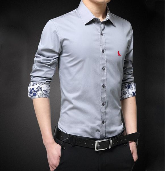 men's dress shirts 2021 resrved aramy camisas slim fit business men cotton shirt embroidery casual long sleeve, White;black
men's dress shirts 2021 resrved aramy camisas slim fit business men cotton shirt embroidery casual long sleeve, White;black