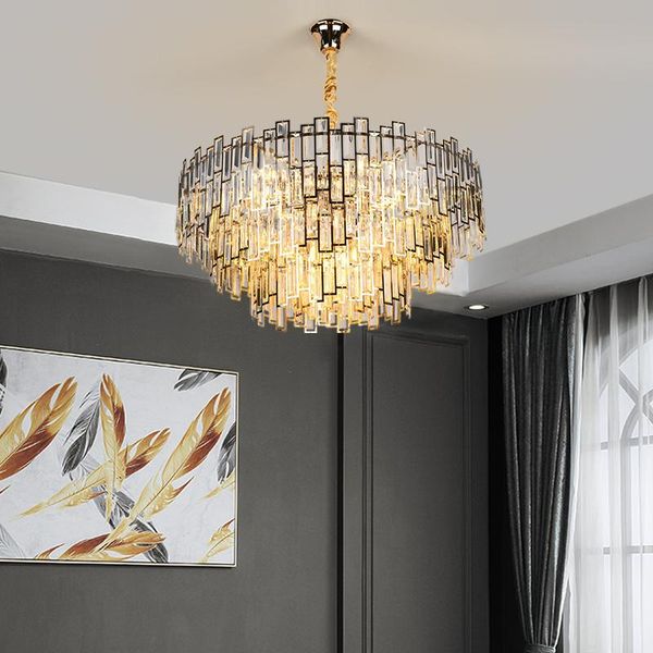 pendant lamps modern simple led luxury crystal light dining room bedroom original transparent ceiling hardware bar table lantern
pendant lamps modern simple led luxury crystal light dining room bedroom original transparent ceiling hardware bar table lantern