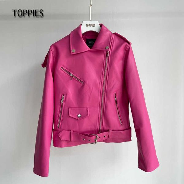 ies leather jacket spring autumn women faux leather coat zipper biker coat female casual outwear 210909, Black
ies leather jacket spring autumn women faux leather coat zipper biker coat female casual outwear 210909, Black