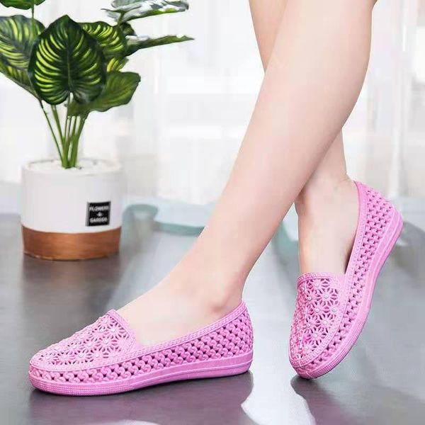 slippers women's fashion with drilling mesh breathable jelly flat shoes lovely spring and summerflatshoes women'scomfortableshoes, Black
slippers women's fashion with drilling mesh breathable jelly flat shoes lovely spring and summerflatshoes women'scomfortableshoes, Black