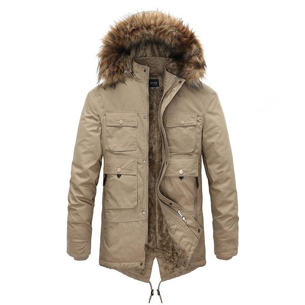 men's trench coats winter casual thicken multi-pocket outwear jacket coat with removable hood style 6802, Tan;black
men's trench coats winter casual thicken multi-pocket outwear jacket coat with removable hood style 6802, Tan;black