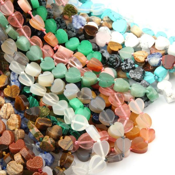 chains natural stone heart shape agates blue sand red crazy beads necklace for women gift size 10x10mm length 45cm, Silver
chains natural stone heart shape agates blue sand red crazy beads necklace for women gift size 10x10mm length 45cm, Silver