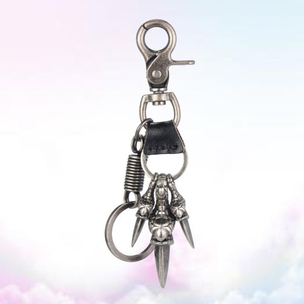 5pcpersonalized eagle claw keychains punk retro lovers keyring handbag decor pendant gifts black, Silver
5pcpersonalized eagle claw keychains punk retro lovers keyring handbag decor pendant gifts black, Silver