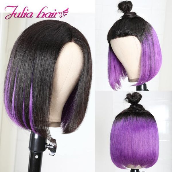 peruvian hair highlight bob lace wig silk base 8"-14" short ombre 1b & purple julia virgin human straight1, Black;brown
peruvian hair highlight bob lace wig silk base 8"-14" short ombre 1b & purple julia virgin human straight1, Black;brown