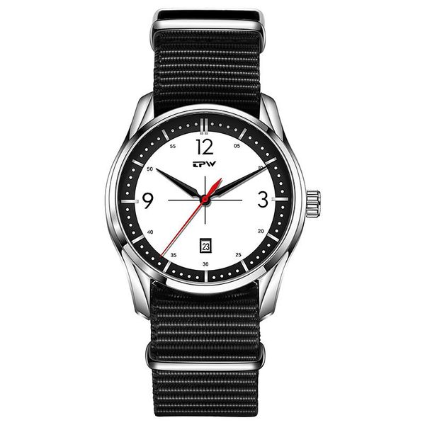 wristwatches easy to read tpw men quartz watch high contrast dial nylon strap relogio masculino, Slivery;brown
wristwatches easy to read tpw men quartz watch high contrast dial nylon strap relogio masculino, Slivery;brown