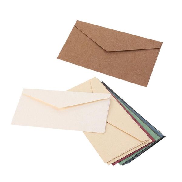 gift wrap 10pcs vintage kraft paper envelopes western style envelope for business invitation (random color)
gift wrap 10pcs vintage kraft paper envelopes western style envelope for business invitation (random color)