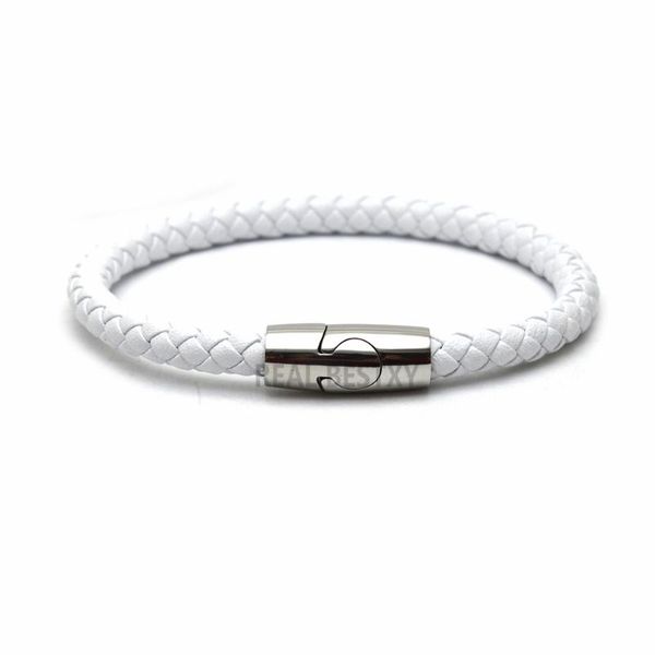 charm bracelets 5pcs/lotpunk men jewelry braided leather bracelet stainless steel magnetic clasp fashion bangles selling, Golden;silver
charm bracelets 5pcs/lotpunk men jewelry braided leather bracelet stainless steel magnetic clasp fashion bangles selling, Golden;silver