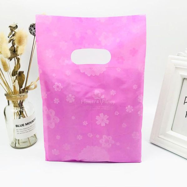 gift wrap 50pcs purple/ pink flower plastic bags boutique vector shopping 20x30cm handle1
gift wrap 50pcs purple/ pink flower plastic bags boutique vector shopping 20x30cm handle1